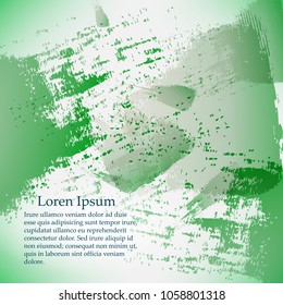 Colorful background. Grunge surface design. Erases the texture. Abstract spots and splashes. Textured colored pattern. Watercolor works. Vector illustration