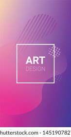 Colorful Background. Horizontal Orientation. Modern Geometric Pattern. Banner Design Composition. Colorful Background.