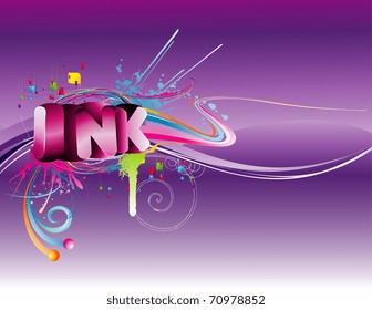 colorful background illustration