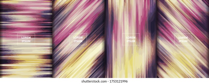 Colorful background illustration. Abstract gradient artwork. Minimal flat style