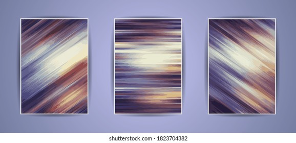 Colorful background illustration. Abstract gradient artwork. Minimal flat style