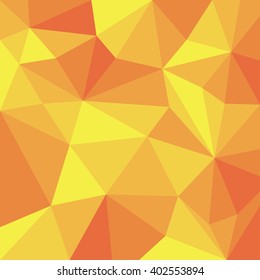 Colorful background illustration, pattern made from triangles