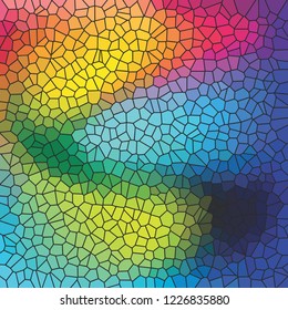 Colorful background with imitation of colored glass. Vibrant gradient, smear, background for a site or a screensaver for dispyner works