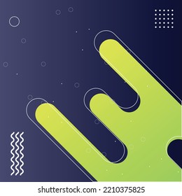 Colorful background in a light theme