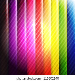 Farbiger Hintergrund mit Linien-Design, Vektorgrafik