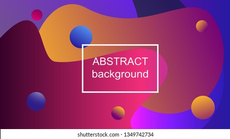 Colorful background. Liquid composition. designs for posters, leaflets, vector illustrations.