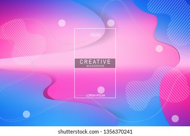 Colorful background. Liquid composition. designs for posters, leaflets, vector illustrations
