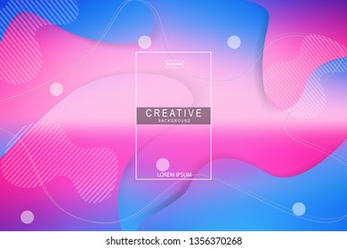 Colorful background. Liquid composition. designs for posters, leaflets, vector illustrations