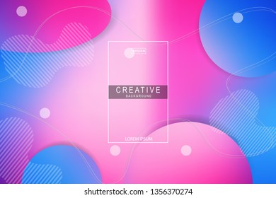 Colorful background. Liquid composition. designs for posters, leaflets, vector illustrations