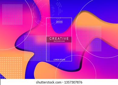 Colorful background. Liquid composition. designs for posters, leaflets, vector illustrations