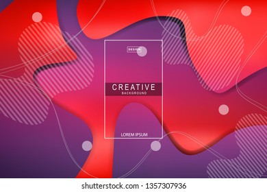 Colorful background. Liquid composition. designs for posters, leaflets, vector illustrations