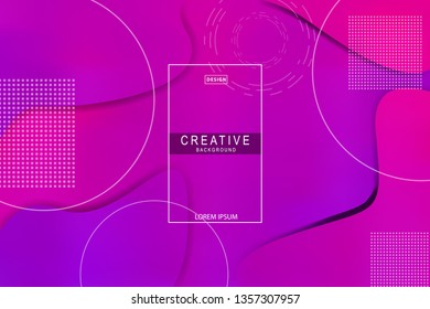 Colorful background. Liquid composition. designs for posters, leaflets, vector illustrations