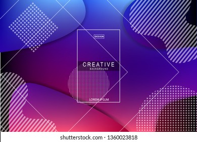 Colorful background. Liquid composition. designs for posters, leaflets, vector illustrations