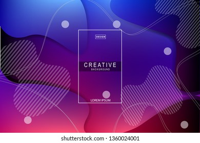 Colorful background. Liquid composition. designs for posters, leaflets, vector illustrations
