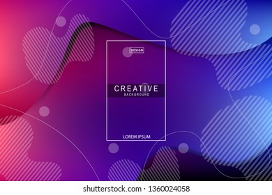 Colorful background. Liquid composition. designs for posters, leaflets, vector illustrations