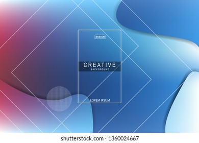 Colorful background. Liquid composition. designs for posters, leaflets, vector illustrations