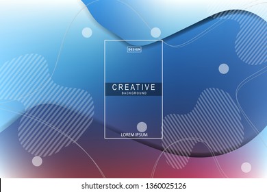 Colorful background. Liquid composition. designs for posters, leaflets, vector illustrations