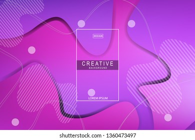 Colorful background. Liquid composition. designs for posters, leaflets, vector illustrations