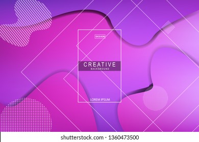 Colorful background. Liquid composition. designs for posters, leaflets, vector illustrations