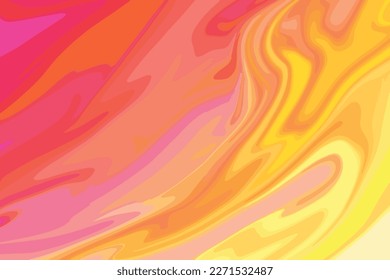 Colorful background with a liquid texture design