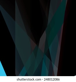 Colorful background made of various stripes. Design template for business brochures, flyers, posters and invitations. Vector