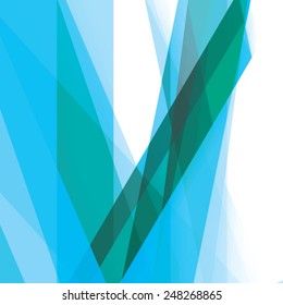 Colorful background made of various stripes. Design template for business brochures, flyers, posters and invitations. Vector