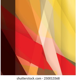 Colorful background made of various stripes. Design template for business brochures, flyers, posters and invitations. Vector