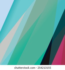 Colorful background made of various stripes. Design template for business brochures, flyers, posters and invitations. Vector