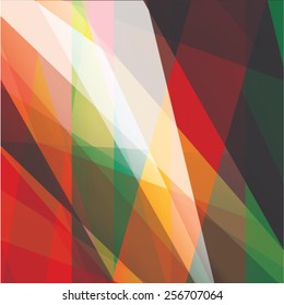 Colorful background made of various stripes. Design template for business brochures, flyers, posters and invitations. Vector