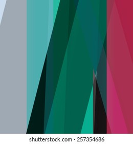 Colorful background made of various stripes. Design template for business brochures, flyers, posters and invitations. Vector