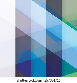 Colorful background made of various stripes. Design template for business brochures, flyers, posters and invitations. Vector