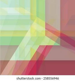 Colorful background made of various stripes. Design template for business brochures, flyers, posters and invitations. Vector