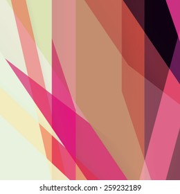 Colorful background made of various stripes. Design template for business brochures, flyers, posters and invitations. Vector