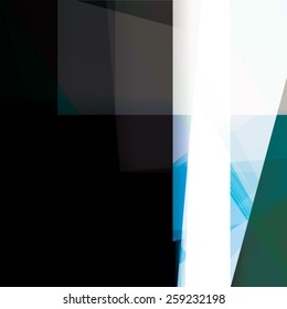 Colorful background made of various stripes. Design template for business brochures, flyers, posters and invitations. Vector