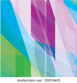 Colorful background made of various stripes. Design template for business brochures, flyers, posters and invitations. Vector