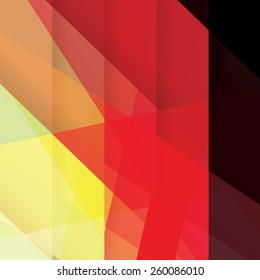 Colorful background made of various stripes. Design template for business brochures, flyers, posters and invitations. Vector