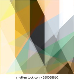 Colorful background made of various stripes. Design template for business brochures, flyers, posters and invitations. Vector