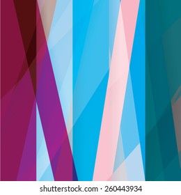 Colorful background made of various stripes. Design template for business brochures, flyers, posters and invitations. Vector