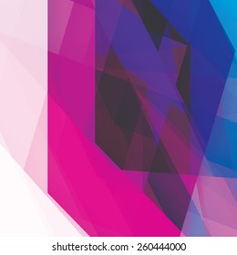 Colorful background made of various stripes. Design template for business brochures, flyers, posters and invitations. Vector