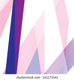 Colorful background made of various stripes. Design template for business brochures, flyers, posters and invitations. Vector