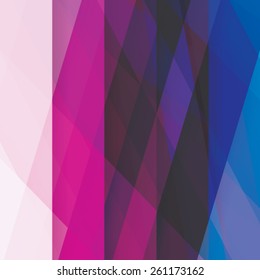 Colorful background made of various stripes. Design template for business brochures, flyers, posters and invitations. Vector