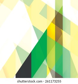 Colorful background made of various stripes. Design template for business brochures, flyers, posters and invitations. Vector