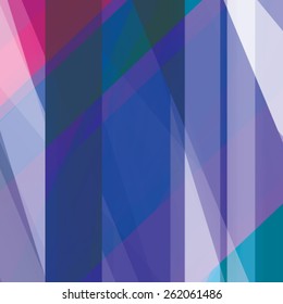 Colorful background made of various stripes. Design template for business brochures, flyers, posters and invitations. Vector