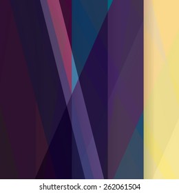 Colorful background made of various stripes. Design template for business brochures, flyers, posters and invitations. Vector