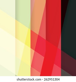 Colorful background made of various stripes. Design template for business brochures, flyers, posters and invitations. Vector