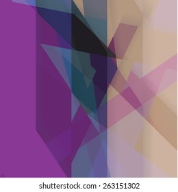 Colorful background made of various stripes. Design template for business brochures, flyers, posters and invitations. Vector