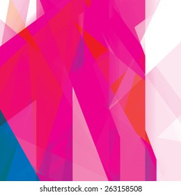 Colorful background made of various stripes. Design template for business brochures, flyers, posters and invitations. Vector