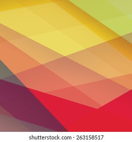 Colorful background made of various stripes. Design template for business brochures, flyers, posters and invitations. Vector