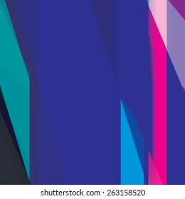 Colorful background made of various stripes. Design template for business brochures, flyers, posters and invitations. Vector