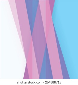 Colorful background made of various stripes. Design template for business brochures, flyers, posters and invitations. Vector